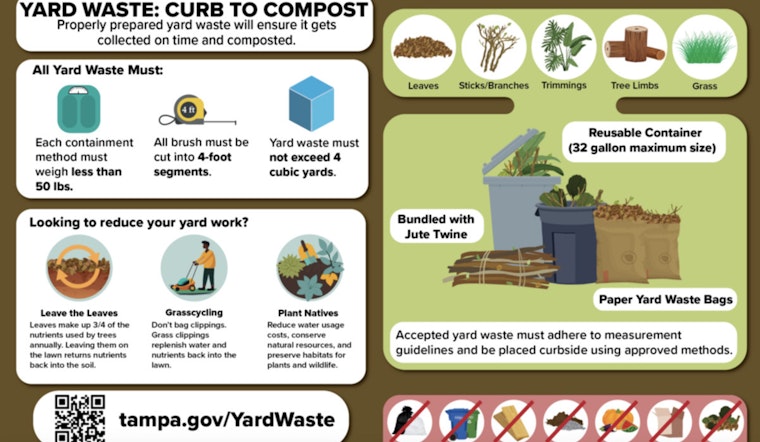 Tampa Celebrates One Year of Transforming Yard Waste to Compost, Achieving Environmental Milestones