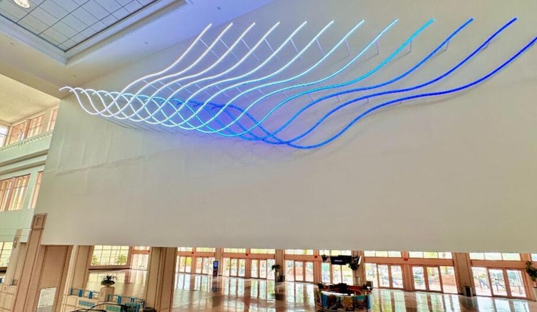 Tampa Convention Center Debuts Recurrence, the First of Three Dynamic Art Installations Reflecting Local Tidal Patterns