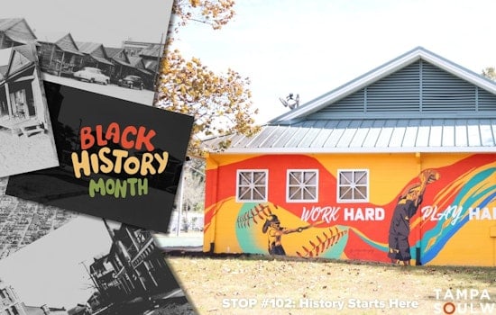 Tampa Enriches Community Bonds with New "History Starts Here" Mural in East Tampa's Soulwalk