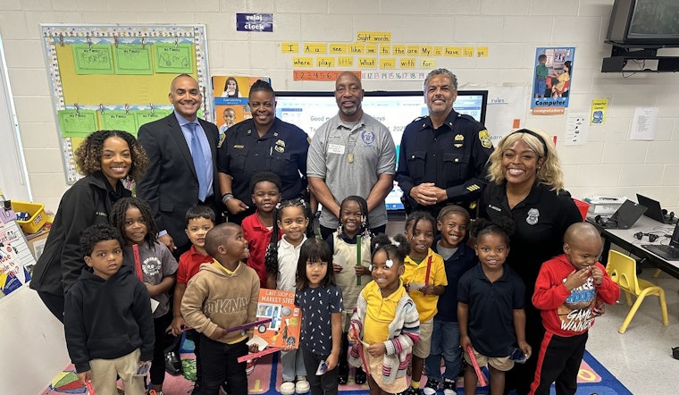 Tampa Police Engage with Youth at African American Read-In at Potter Elementary