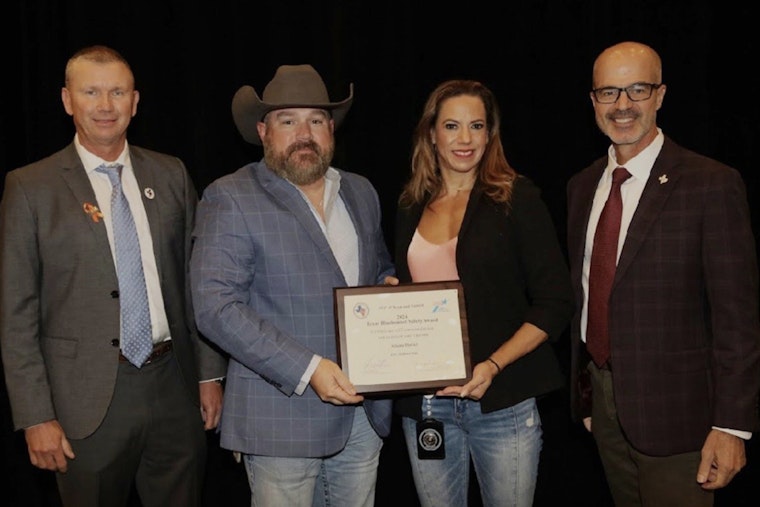 Texas Department of Transportation's Atlanta District Honored with Bluebonnet Safety Award for Impeccable Safety Record