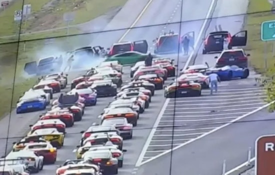 Three Arrested After Exotic Car Street Takeover Halts I-75 Traffic in Collier County