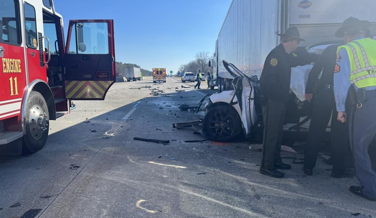 Three Fatalities Confirmed in High-Speed Chase Ending in Crash on I-75 in South Georgia