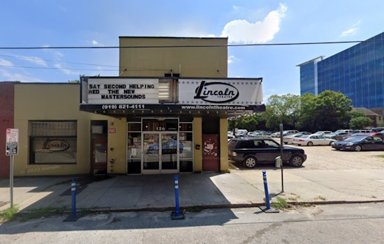 Truck Crashes into Downtown Raleigh's Lincoln Theatre and Driver is Hospitalized After Medical Emergency