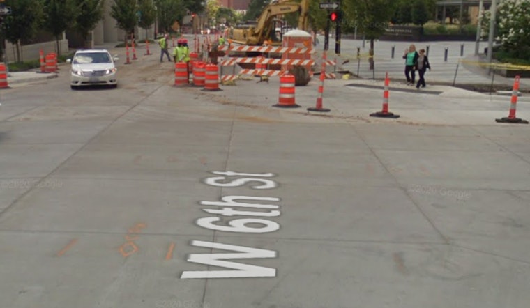 Tulsa Drivers Alert, W. 6th Street Westbound Lanes Closed Due to Utility Work, Detours in Place