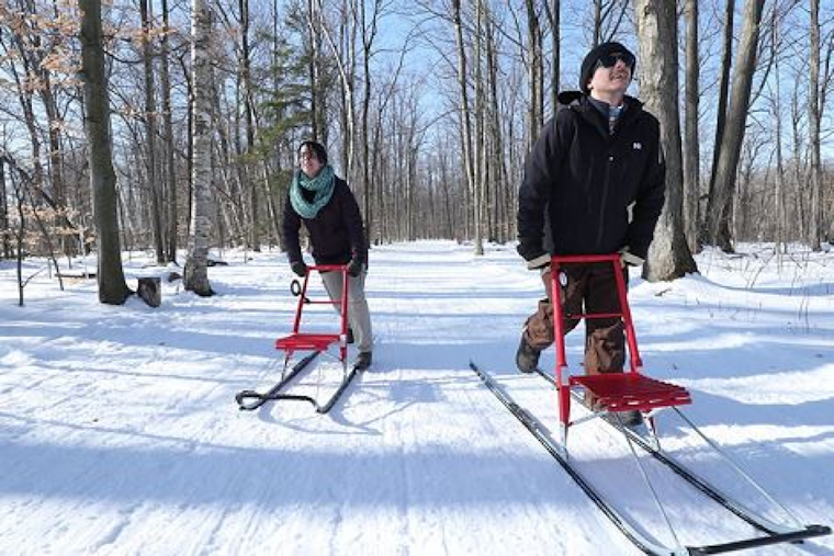 Twin Cities Residents Invited to Glide into Adventure with Kicksledding and Geocaching at Cleary Lake Regional Park