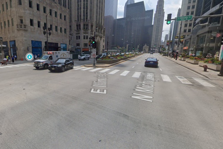 Two Chicago Officers and Civilian Injured in Collision on Near North Side