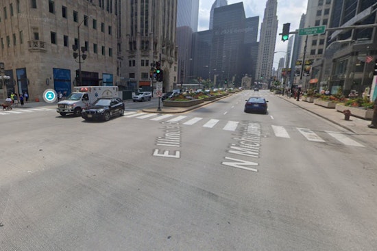Two Chicago Officers and Civilian Injured in Collision on Near North Side