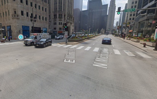 Two Chicago Officers and Civilian Injured in Collision on Near North Side