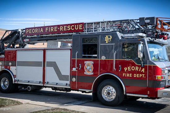 Two Firefighters Injured Battling Residential Fire Near Peoria High School