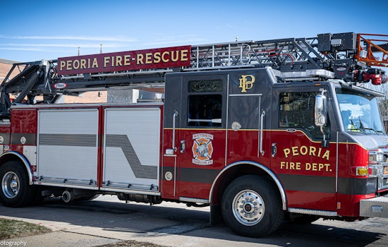 Two Firefighters Injured Battling Residential Fire Near Peoria High School