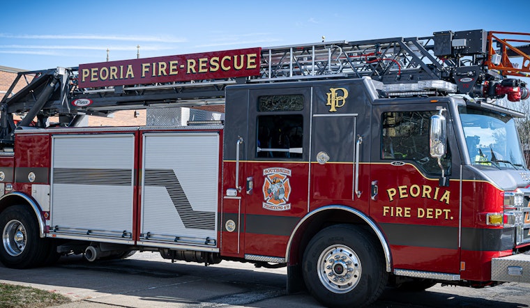 Two Firefighters Injured Battling Residential Fire Near Peoria High School