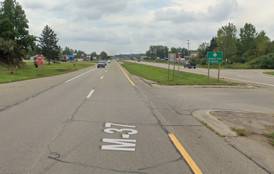 Two Injured in Multi-Vehicle Collision Involving Semi-Truck on Alpine Avenue, Kent County