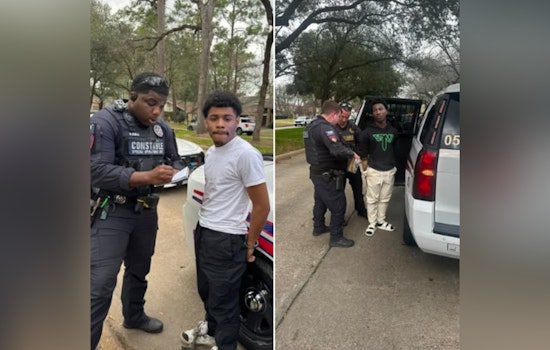 Two Men Arrested Following Fatal Shooting in Spring, Teens Detained in Abandoned House During Investigation