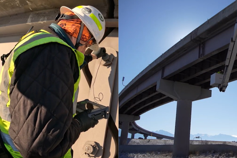 UDOT Uses Ultrasonic Tech for Advanced Bridge Safety Checks in Salt Lake County