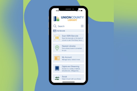Union County Library Launches Mobile App to Enhance Access to Books and Services