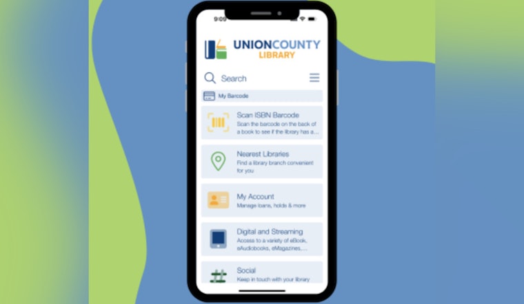 Union County Library Launches Mobile App to Enhance Access to Books and Services
