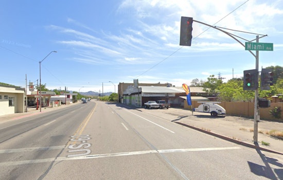 US 60 Reopens Between Superior and Miami, Arizona with Temp Speed Limit After Rock Clearing Operations