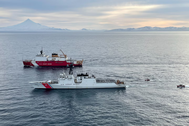 U.S. Coast Guard Cutter Bertholf Returns Triumphantly from 130-Day Bering Sea Patrol to Alameda Homeport
