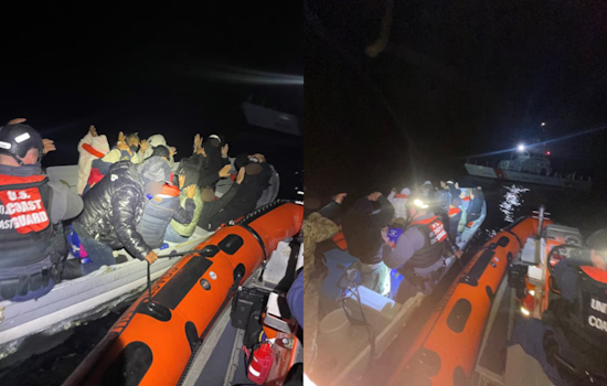 U.S. Coast Guard Detains 20 Off California Coast Near Point Loma, San Diego