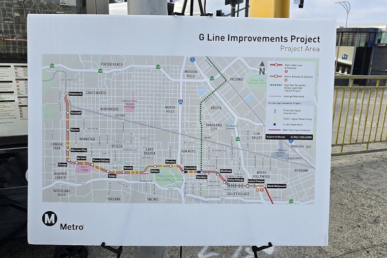 Van Nuys Station Closure: San Fernando Valley Commuters Face 3-Year Detour for Metro G Line Enhancements