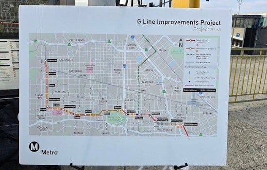 Van Nuys Station Closure: San Fernando Valley Commuters Face 3-Year Detour for Metro G Line Enhancements