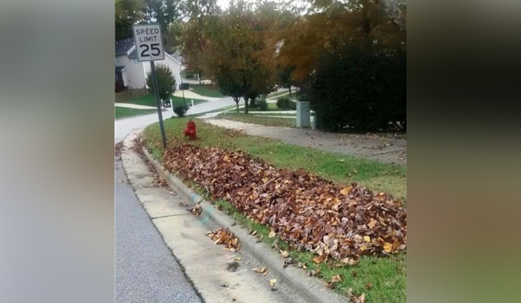 Wake Forest Announces End to Loose Leaf Curbside Collection and Requires Yard Waste Bagging Starting March 17