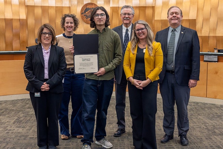 Washington County Board Recognizes Youth Innovator for Voter App, Elects New Chairs, and Advances Numerous Infrastructure and Environmental Initiatives