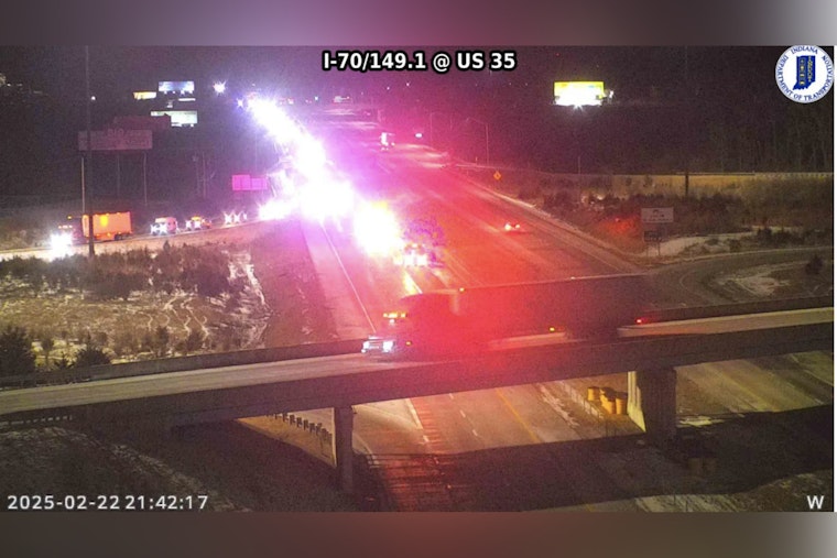 Wayne County Sheriff Investigating Fatal Crash on I-70 as Eastbound Lanes Close Near Mile Marker 149