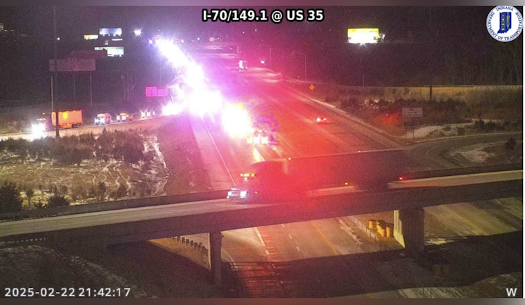 Wayne County Sheriff Investigating Fatal Crash on I-70 as Eastbound Lanes Close Near Mile Marker 149
