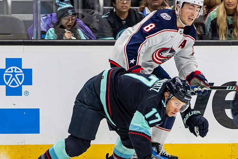 Werenski's Overtime Heroics Seal Comeback Win for Columbus Blue Jackets Over Utah Hockey Club