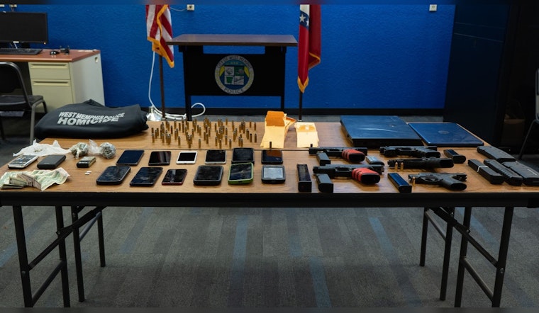 West Memphis Police Nab Two Alleged Gang Members Wanted for Murder and Seize Illegal Firearms