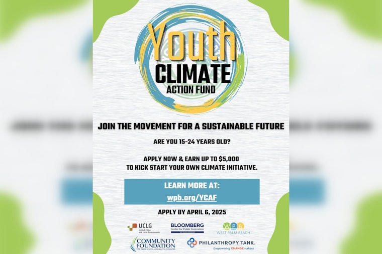 West Palm Beach Empowers Youth with Fresh Funding for Climate Initiatives Through Bloomberg Philanthropies' Support