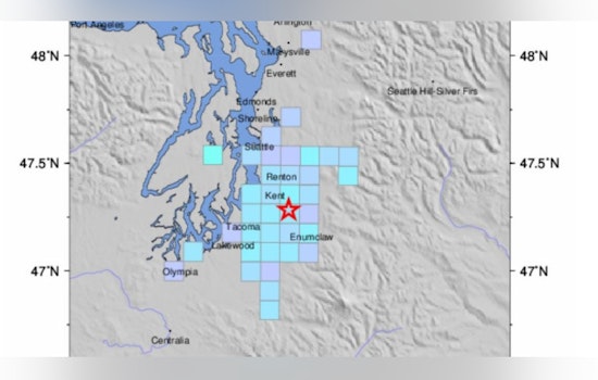 Western Washington Shaken by 3.4 Magnitude Earthquake, Felt from Auburn to Seattle