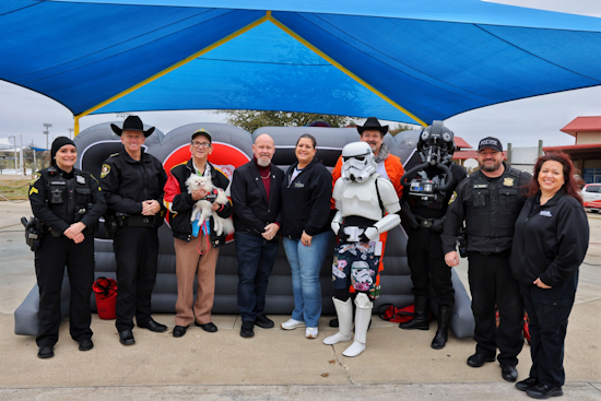 White Settlement Community Braves Chilly Waters for Special Olympics Texas at Successful Polar Plunge Event