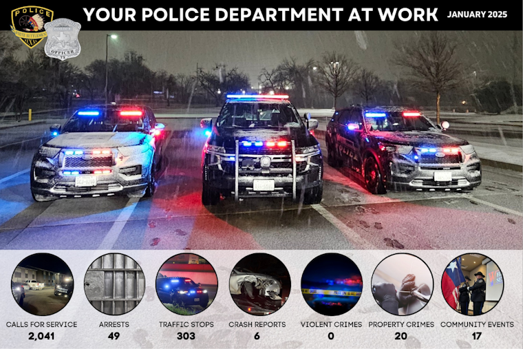 White Settlement Police Department Celebrates a Month Without Violent Crime