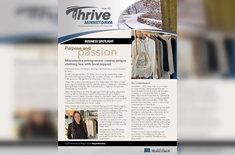Winter 2025 'Thrive Minnetonka' Connects Local Business Community with Latest City Updates and Resources