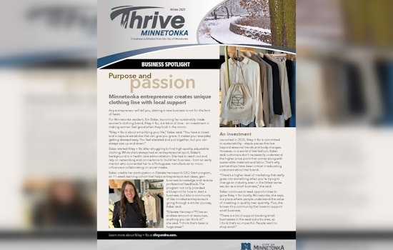 Winter 2025 'Thrive Minnetonka' Connects Local Business Community with Latest City Updates and Resources