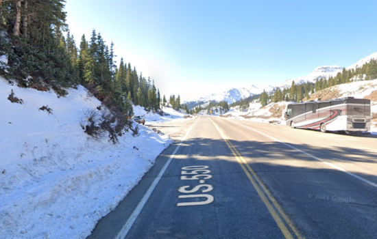 Winter Maintenance Causes Morning Closure of US Highway 550 Red Mountain Pass in Southwest Colorado