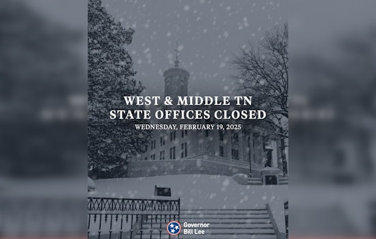 Winter Storm Shuts Down State Offices in West and Middle Tennessee, Online Services Remain Active