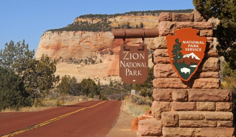 Zion National Park Temporarily Closes Scenic Drive Following Rockslide, No Injuries Reported