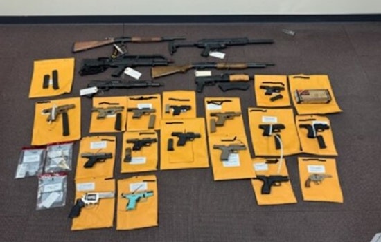 13 Suspected Gang Members Arrested in Multi-Agency Los Angeles County Raid, Firearms and Explosives Seized