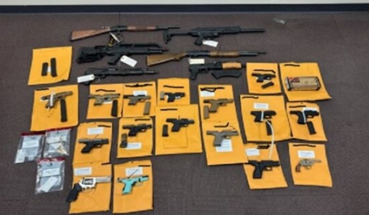 13 Suspected Gang Members Arrested in Multi-Agency Los Angeles County Raid, Firearms and Explosives Seized