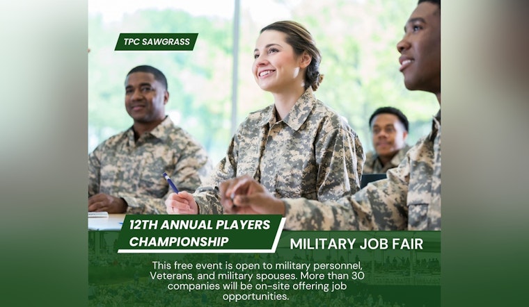 13th Annual Military Job Fair at TPC Sawgrass Opens Career Paths for Veterans and Service Members in Jacksonville