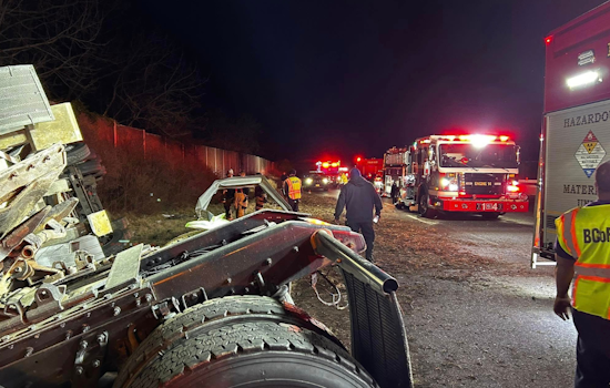 6,000 Gallons of Spilled Milk Create Stinky Mess on I-695 in Baltimore County