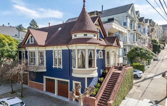 7-Garage Nelson House In SF's Castro District Listed For $4.5M By Owner of 50 Years