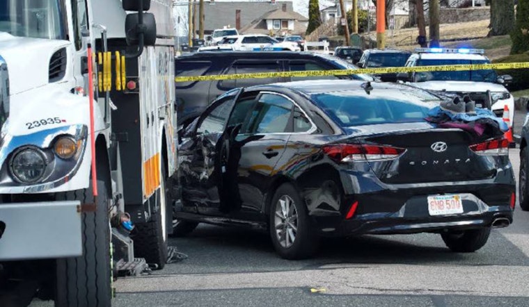 71-Year-Old Pedestrian Critically Injured in Collision Between Vehicle and Parked Truck in Milford