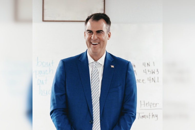 Oklahoma Governor J. Kevin Stitt Joins Coalition Backing Religious Charter School Funding Case Before Supreme Court