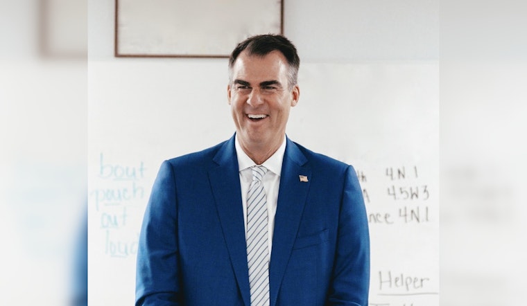 Oklahoma Governor J. Kevin Stitt Joins Coalition Backing Religious Charter School Funding Case Before Supreme Court