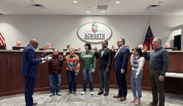 Acworth Welcomes New Civic Leaders as Mayor Pro-Tem Houston Oversees Oath Ceremony for Board and Commission Members